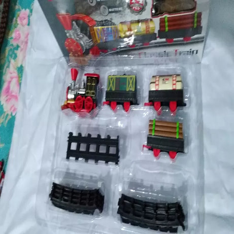 Classic Train Play set - Classic Express - 3 units behind engine - unit size 4 inches each - oval track set - Oshi.pk - Buy & Sell Online