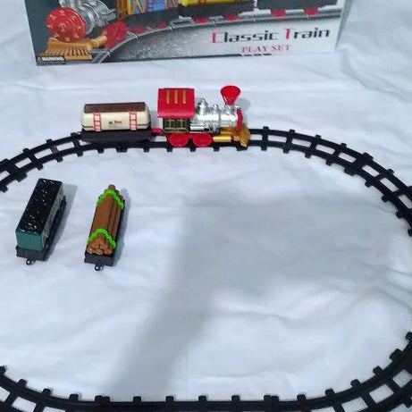 Classic Train Play set - Classic Express - 3 units behind engine - unit size 4 inches each - oval track set - Oshi.pk - Buy & Sell Online