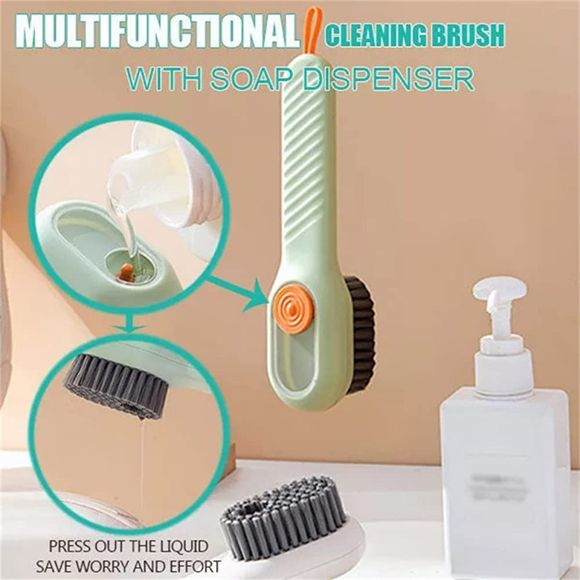 Cleaning Brush With Soap Dispenser - Oshi.pk - Buy & Sell Online
