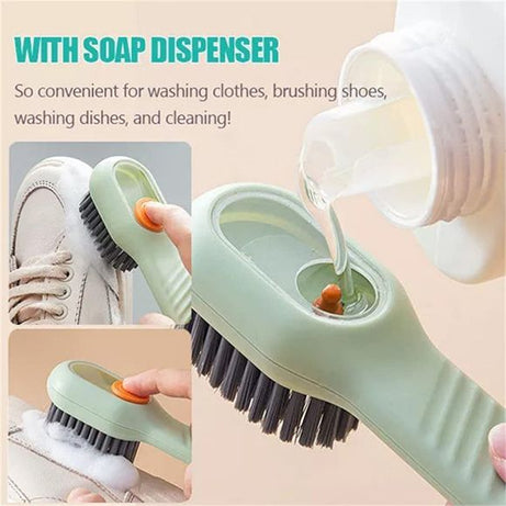 Cleaning Brush With Soap Dispenser - Oshi.pk - Buy & Sell Online
