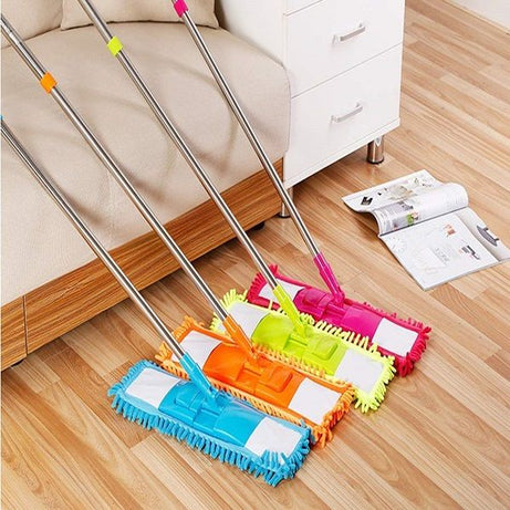 Cleaning Flat Microfiber Floor Cleaning Mop - Oshi.pk - Buy & Sell Online