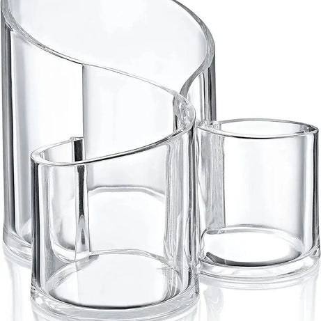 Clear Acrylic Makeup Organizer Tray Cosmetic Display Case Storag Box - Oshi.pk - Buy & Sell Online