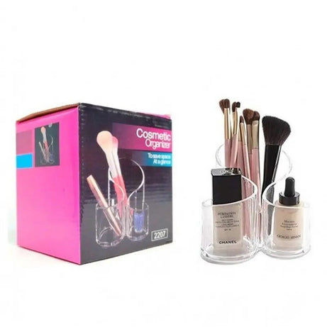 Clear Acrylic Makeup Organizer Tray Cosmetic Display Case Storag Box - Oshi.pk - Buy & Sell Online