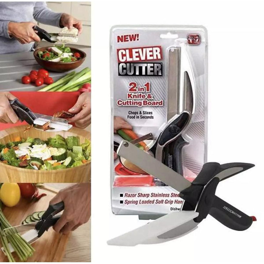 Clever Cutter | Knife And Cutting Board In One - Oshi.pk - Buy & Sell Online