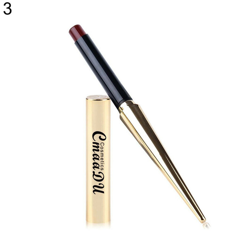 CMAADU BEAUTY VELVET MATTE LIPSTICK PENCIL WATERPROOF LONG LASTING LIP MAKEUP - Oshi.pk - Buy & Sell Online