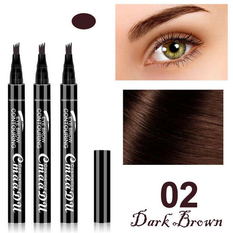 CmaaDu Pro Microblading Tattoo Eyebrow Pencil Liner Eye Brow Pen Cosmetic Makeup - Oshi.pk - Buy & Sell Online
