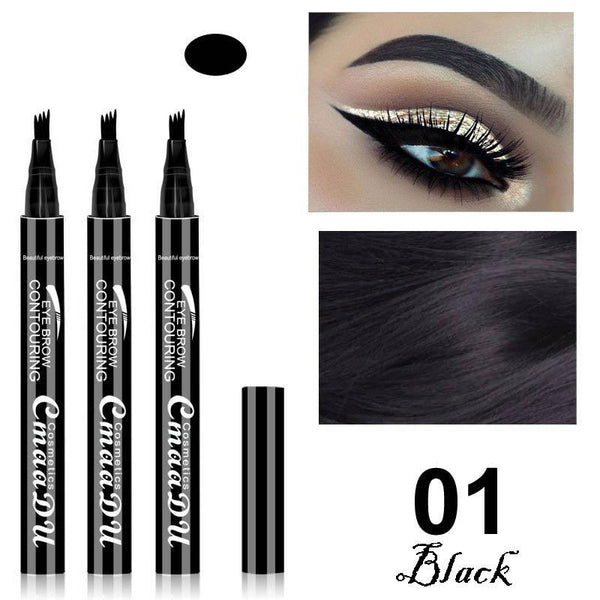 CmaaDu Pro Microblading Tattoo Eyebrow Pencil Liner Eye Brow Pen Cosmetic Makeup - Oshi.pk - Buy & Sell Online