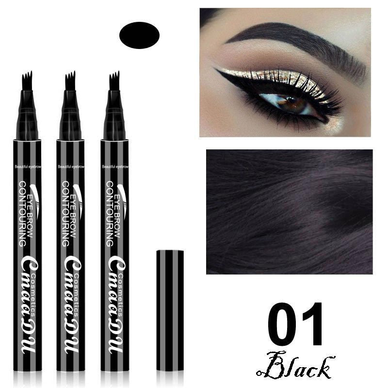 CmaaDu Pro Microblading Tattoo Eyebrow Pencil Liner Eye Brow Pen Cosmetic Makeup - Oshi.pk - Buy & Sell Online