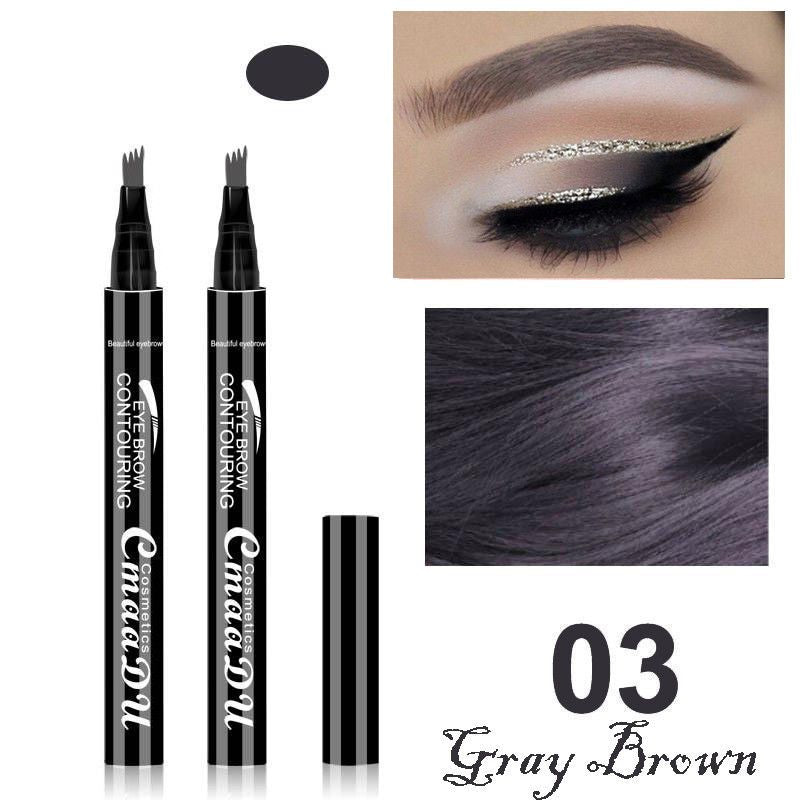 CmaaDu Pro Microblading Tattoo Eyebrow Pencil Liner Eye Brow Pen Cosmetic Makeup - Oshi.pk - Buy & Sell Online
