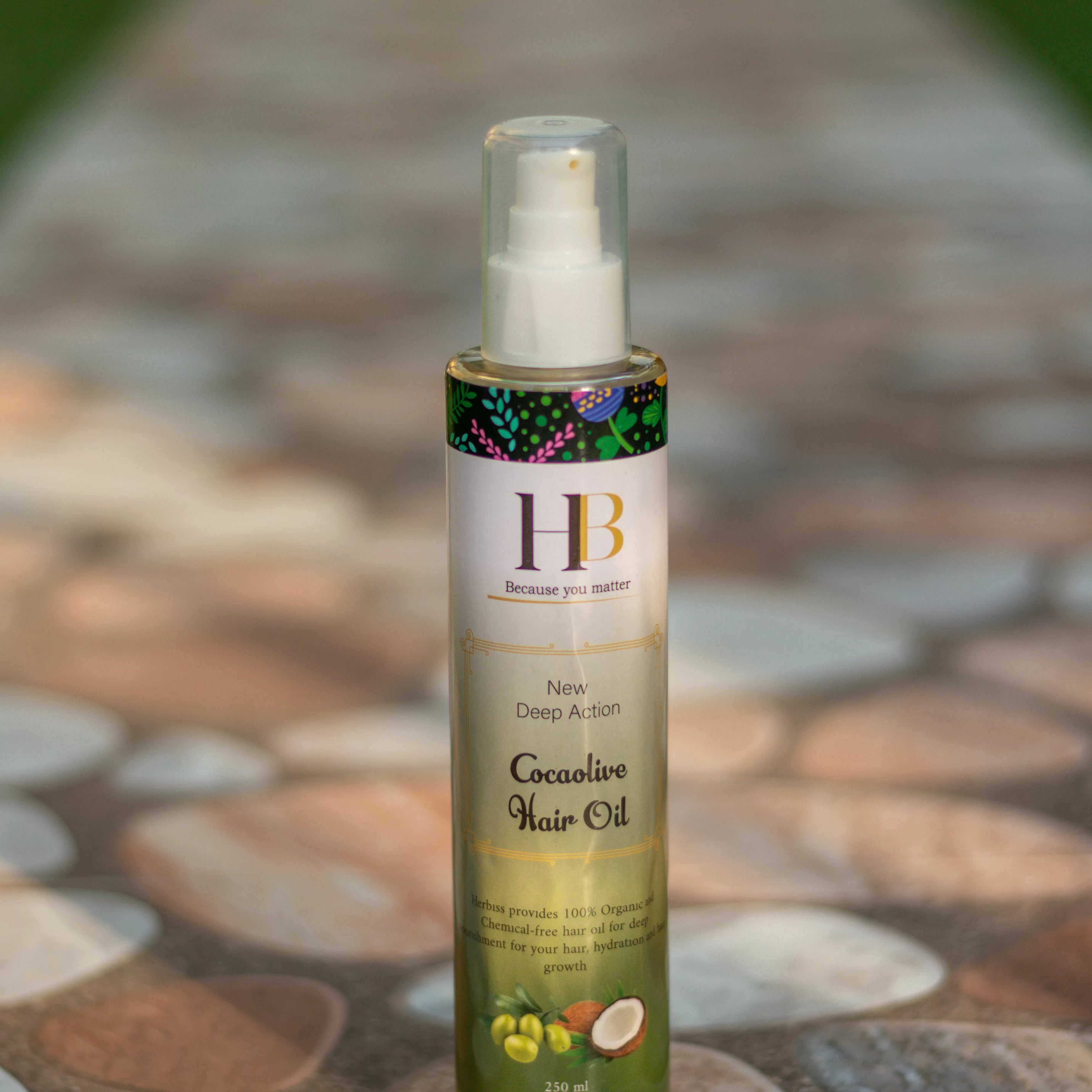 Cocaolive Hair Oil; For Frizz-free, soft and silk hair