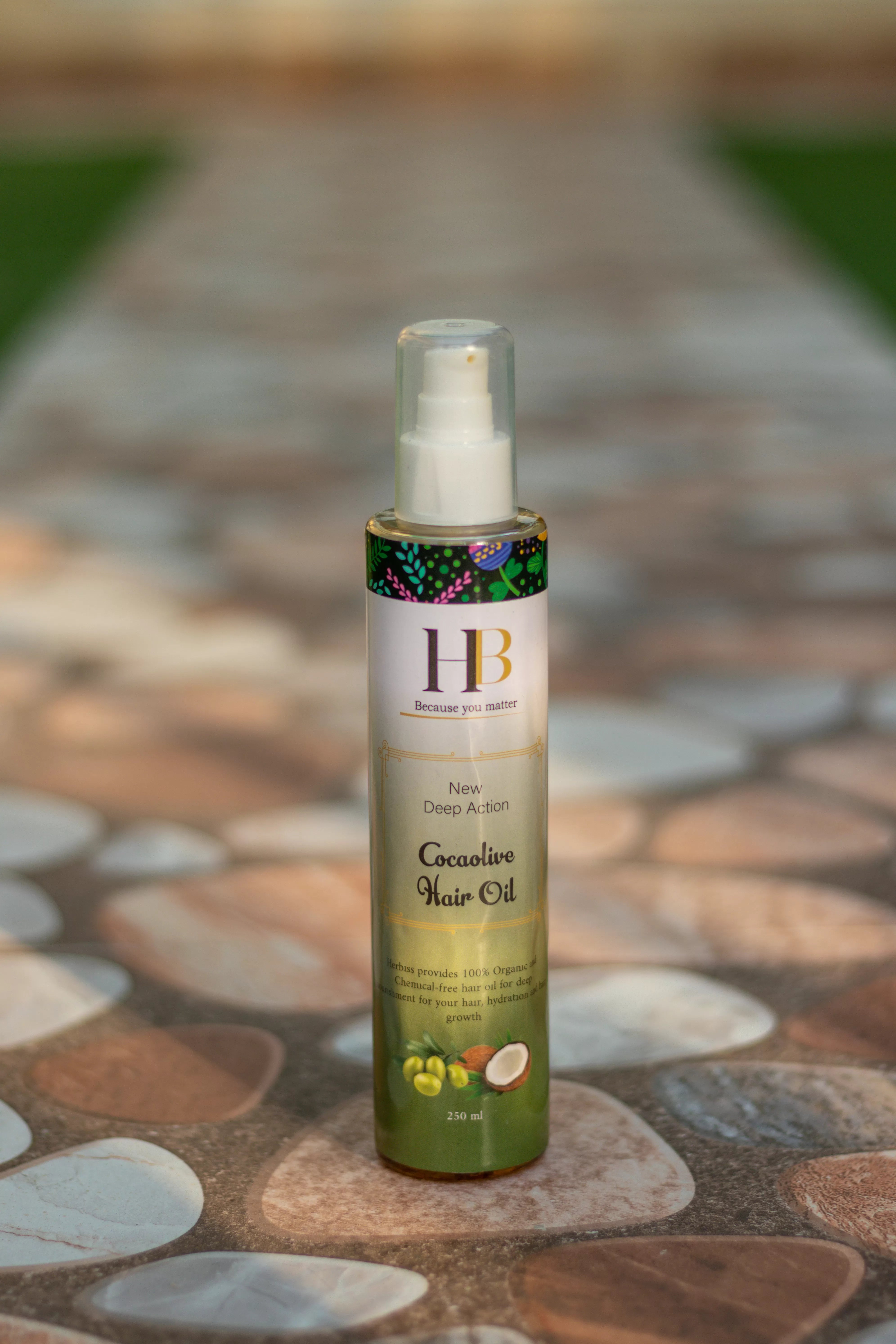Cocaolive Hair Oil; For Frizz-free, soft and silk hair
