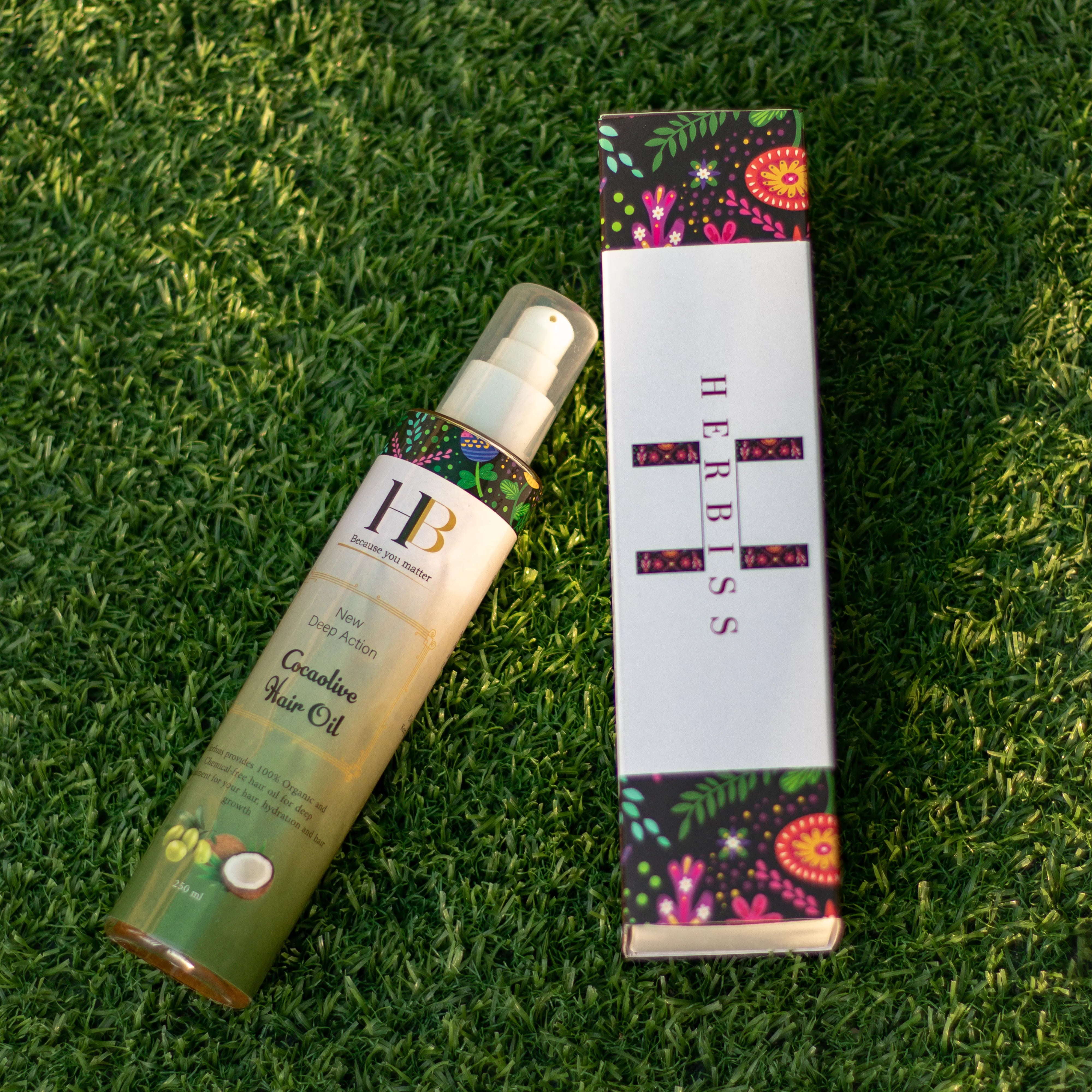 Cocaolive Hair Oil; For Frizz-free, soft and silk hair