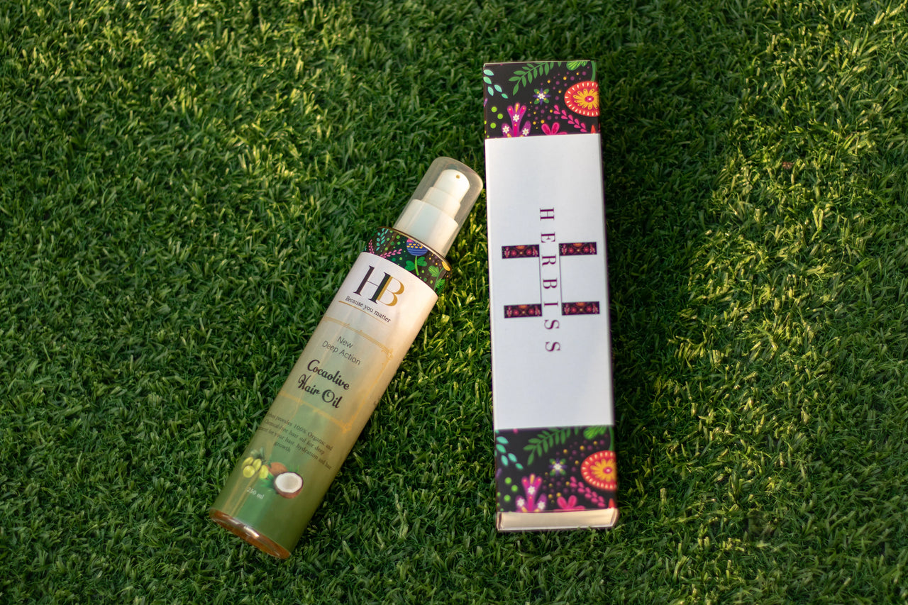 Cocaolive Hair Oil; For Frizz-free, soft and silk hair