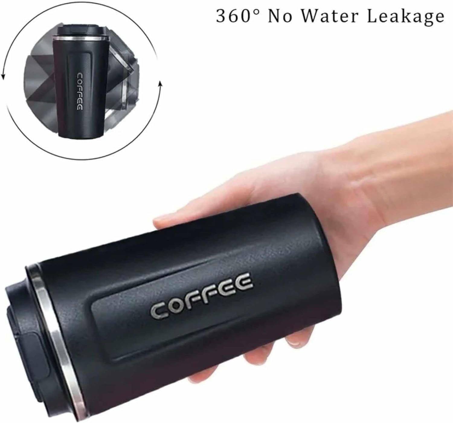 Coffee Mug Vacuum Tumbler Thermos Heat Preservation Stainless Steel 510ML Travel Portable Mug Coffee Milk Cup Vacuum Flasks Thermo Cup Travel Mug - Oshi.pk - Buy & Sell Online