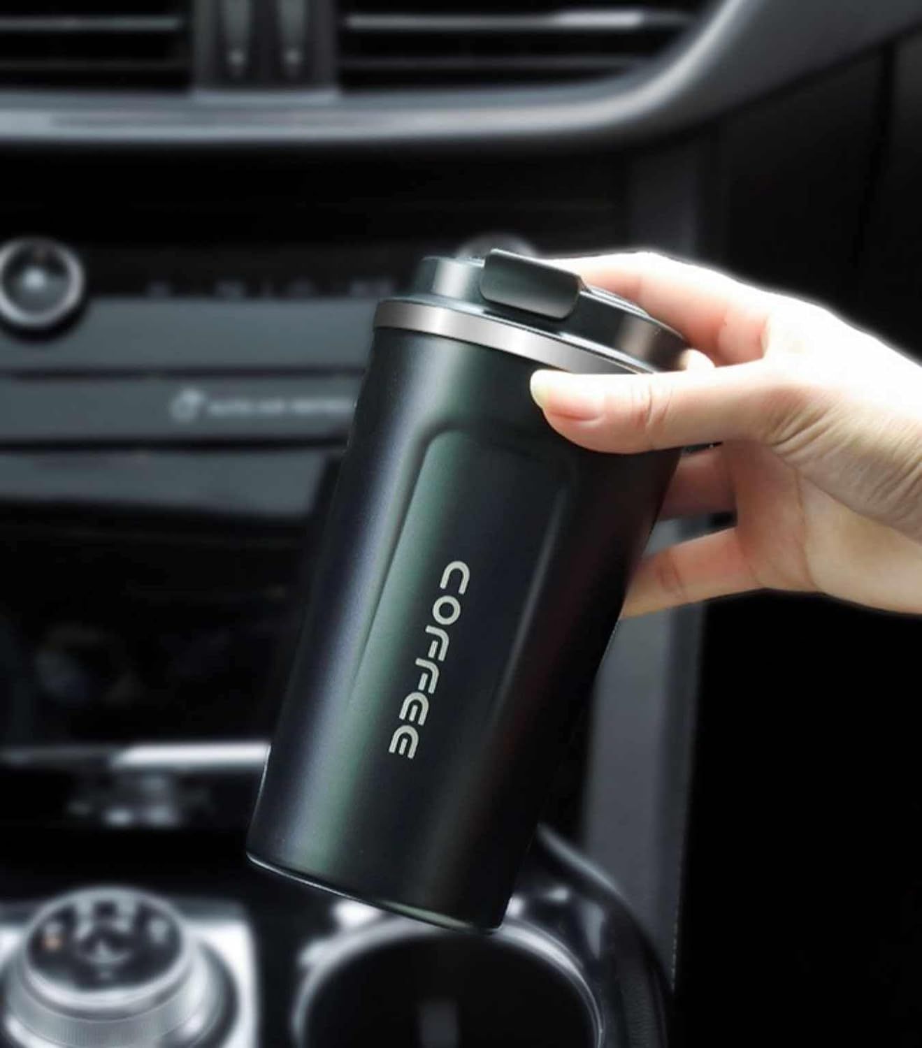 Coffee Mug Vacuum Tumbler Thermos Heat Preservation Stainless Steel 510ML Travel Portable Mug Coffee Milk Cup Vacuum Flasks Thermo Cup Travel Mug - Oshi.pk - Buy & Sell Online