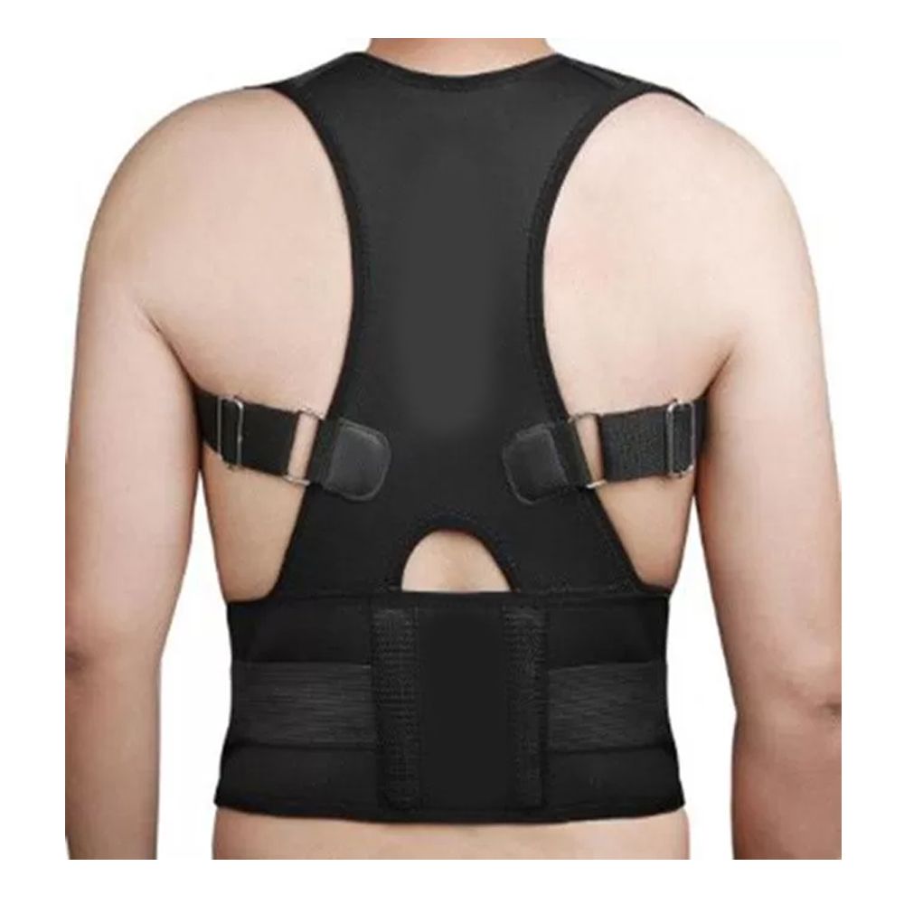 Combo Deal (Highly Recommended Real Doctor Posture Corrector + Shoulder Belt – Brace Support Belt Adjustable Back Posture Corrector) - Oshi.pk - Buy & Sell Online