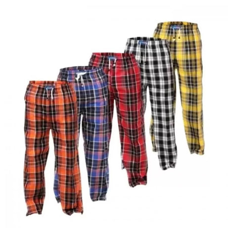 Comfortable Checkered Pajamas For Him (Set Of 5) - Oshi.pk - Buy & Sell Online