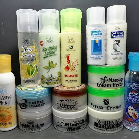 Original Golden Girl Soft Touch Combo Facial Deal Pack Of 14 Products - Oshi.pk - Buy & Sell Online
