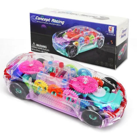 Concept Racing Educational Car | 3D Flashing LED Light | Children Gift Toys - Oshi.pk - Buy & Sell Online