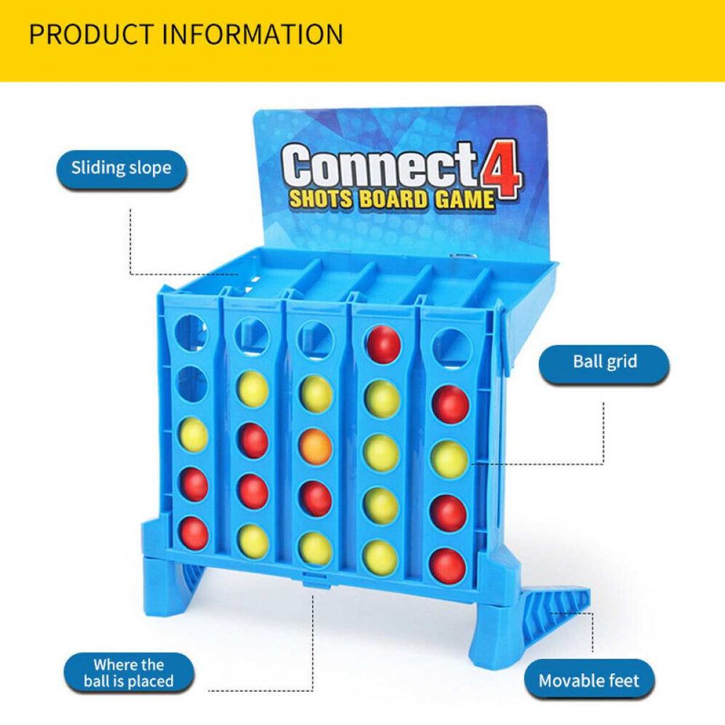 Connect 4 Shots Board Game - Oshi.pk - Buy & Sell Online