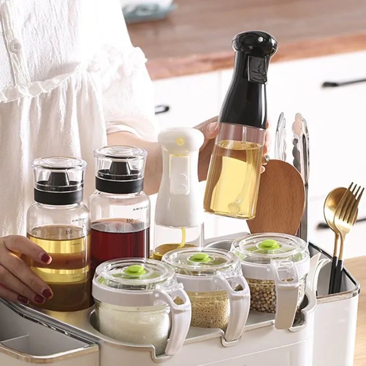 Cooking Oil Spray Bottle Barbecue Spray Bottle Anti-leakage Oil Durable Pot - Oshi.pk - Buy & Sell Online