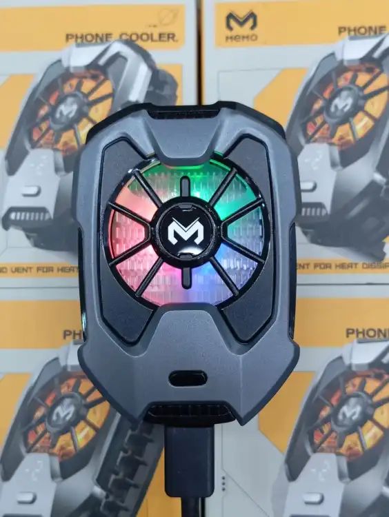 Cooling fan DLA8 Cooling fan for gaming DLA8 best mobile cooler mobile phone radiator compatible with android and IOS - Oshi.pk - Buy & Sell Online