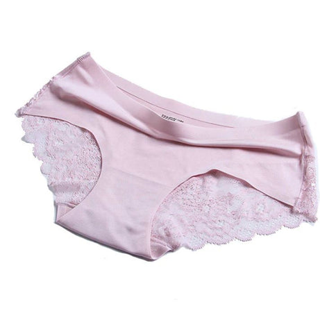 Pack of 3 Breathable Seamless Interior Lace Satin Womens Net Panties - Oshi.pk - Buy & Sell Online
