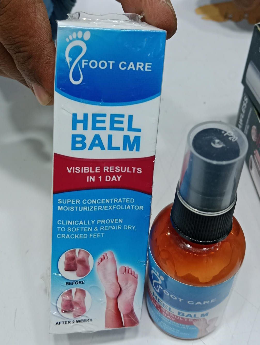 Crack Heel Foot Peelng Spray Callus Dead Skin Remover Heel Dry Cracked Blister Repairing Pedicure Exfoliating Nourishing Foot Care 30ml - Oshi.pk - Buy & Sell Online