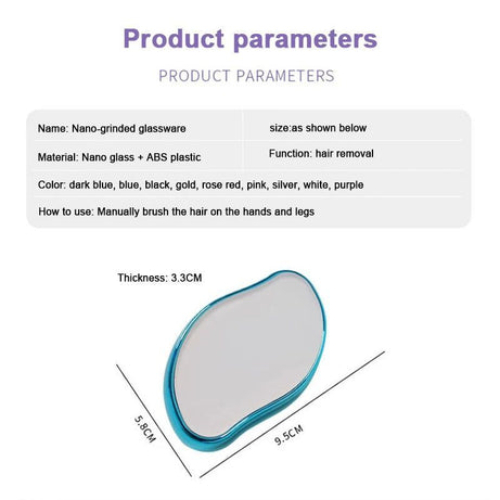 Crystal Hair Remover - Portable Epilator For Men And Women Full Body - Magic Crystal Hair Removal Eraser - Oshi.pk - Buy & Sell Online