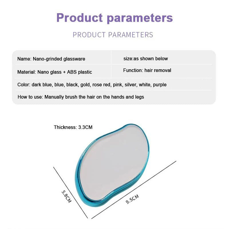 Crystal Hair Remover - Portable Epilator For Men And Women Full Body - Magic Crystal Hair Removal Eraser - Oshi.pk - Buy & Sell Online