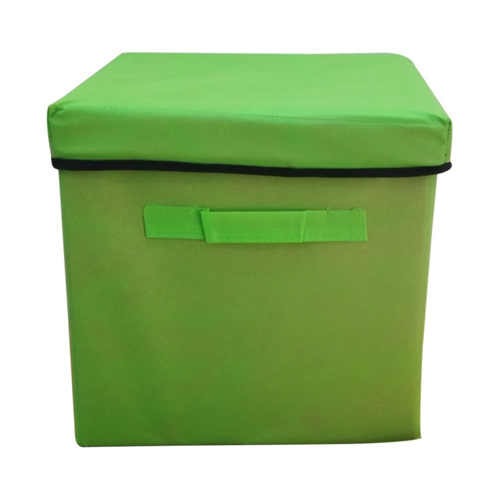 Cube Toys Clothes Storage Basket with Lid Square Bins Cloth Organizer Storage Baskets - Oshi.pk - Buy & Sell Online