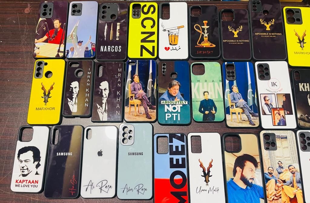 Customized Metal Plated Mobile Cover (Print your Picture / Name or any Logo) - Any Mobile Model - Oshi.pk - Buy & Sell Online