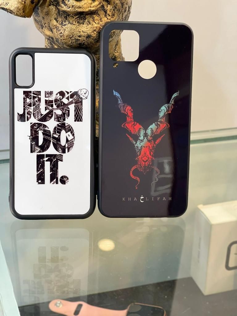Customized Metal Plated Mobile Cover (Print your Picture / Name or any Logo) - Any Mobile Model - Oshi.pk - Buy & Sell Online