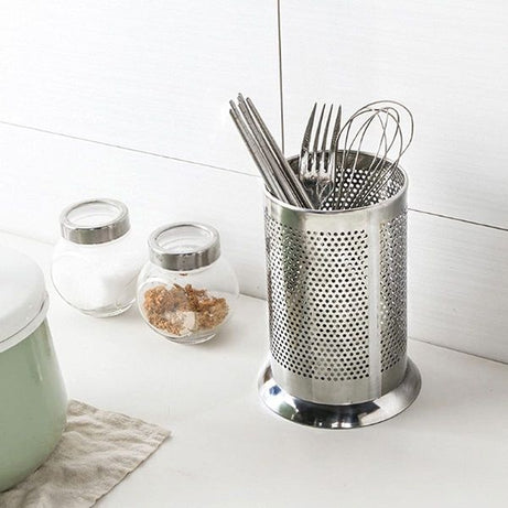 Cutlery Heavy Duty Stainless Steel Kitchen Utensils Spoon Holder