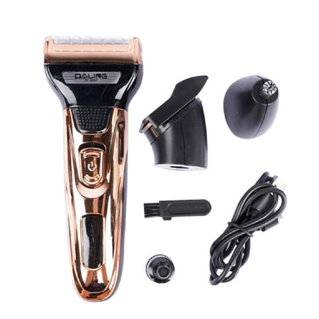DALING 3 IN 1 MODEL 9057 multifunctional shaver / Ear and Nose Trimmer/ hair clipper for Men, Easy to Use, Cordless use LED display - Oshi.pk - Buy & Sell Online
