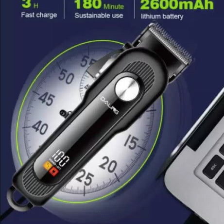 DALING PROFESSIONAL Hiar Trimmer Professional DL 1583 Trimmer 120 min Runtime 4 Length Settings Hair Trimmer And Shaver For Men - Oshi.pk - Buy & Sell Online