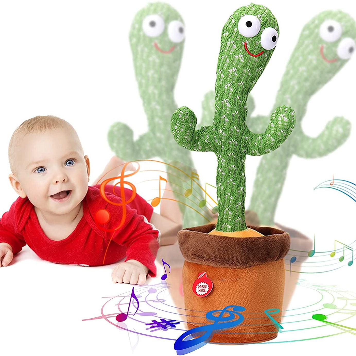 Dancing Cactus Toy Music And Sound For Kids - Oshi.pk - Buy & Sell Online