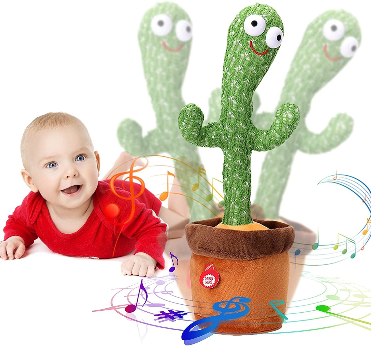 Dancing Cactus Toy Music And Sound For Kids - Oshi.pk - Buy & Sell Online
