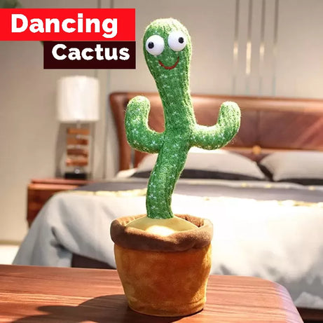 Dancing Cactus Toy with Recording - Plush Funny Electronic Shaking Cactus - Oshi.pk - Buy & Sell Online