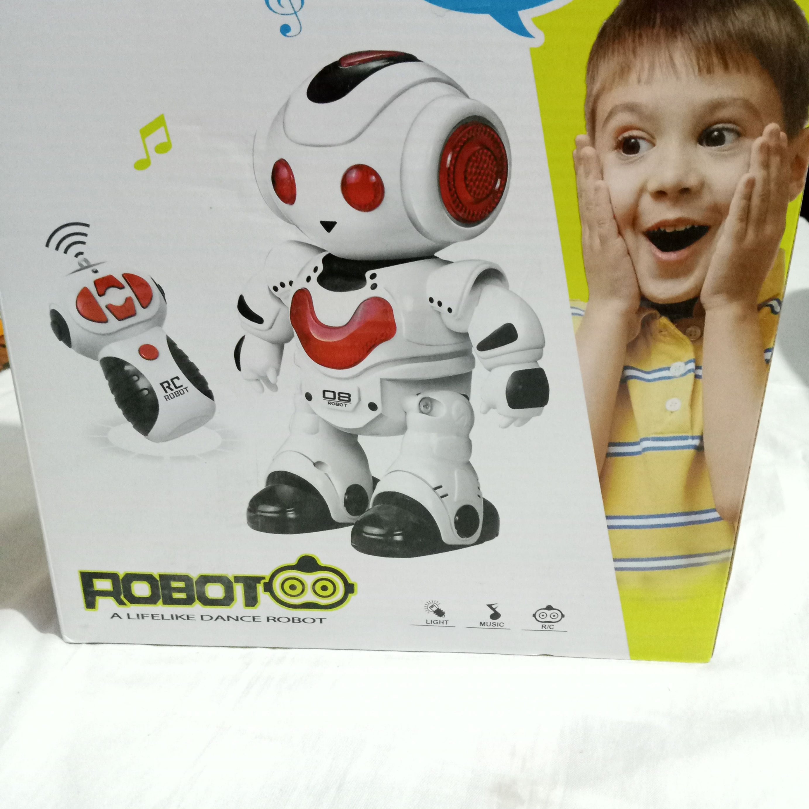 Dancing Robot -R/C - Dance, walk and Light - Oshi.pk - Buy & Sell Online