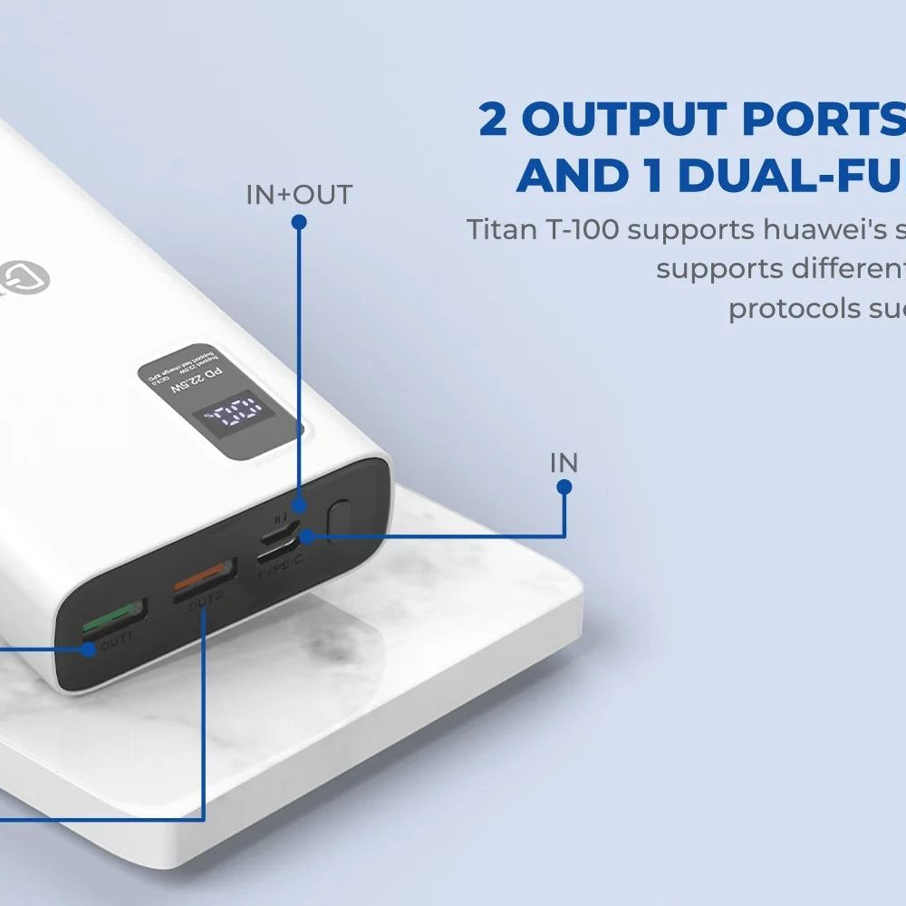 Dany Titan T-100 20000Mah Power Bank - Oshi.pk - Buy & Sell Online