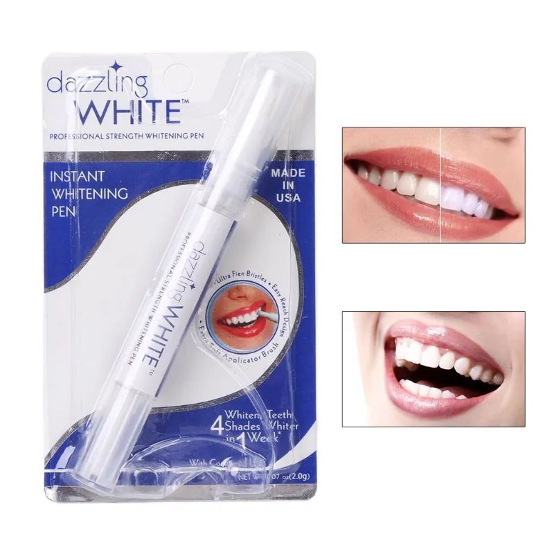 Dazzling White Teeth Whitening Pen Easy To Use Instant Tooth Bleaching Whiter Dental Lab Gel Cleaning Remove Stain Oral Hygiene - Oshi.pk - Buy & Sell Online