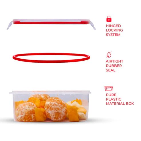 (Deal 3) PACK OF 6 FOOD CONTAINERS (total 4.17L) - Oshi.pk - Buy & Sell Online