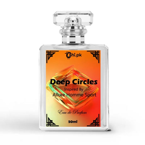 Deep Circles - Inspired By Allure Homme Sport Perfume for Men With Box - OP-45 - Oshi.pk - Buy & Sell Online