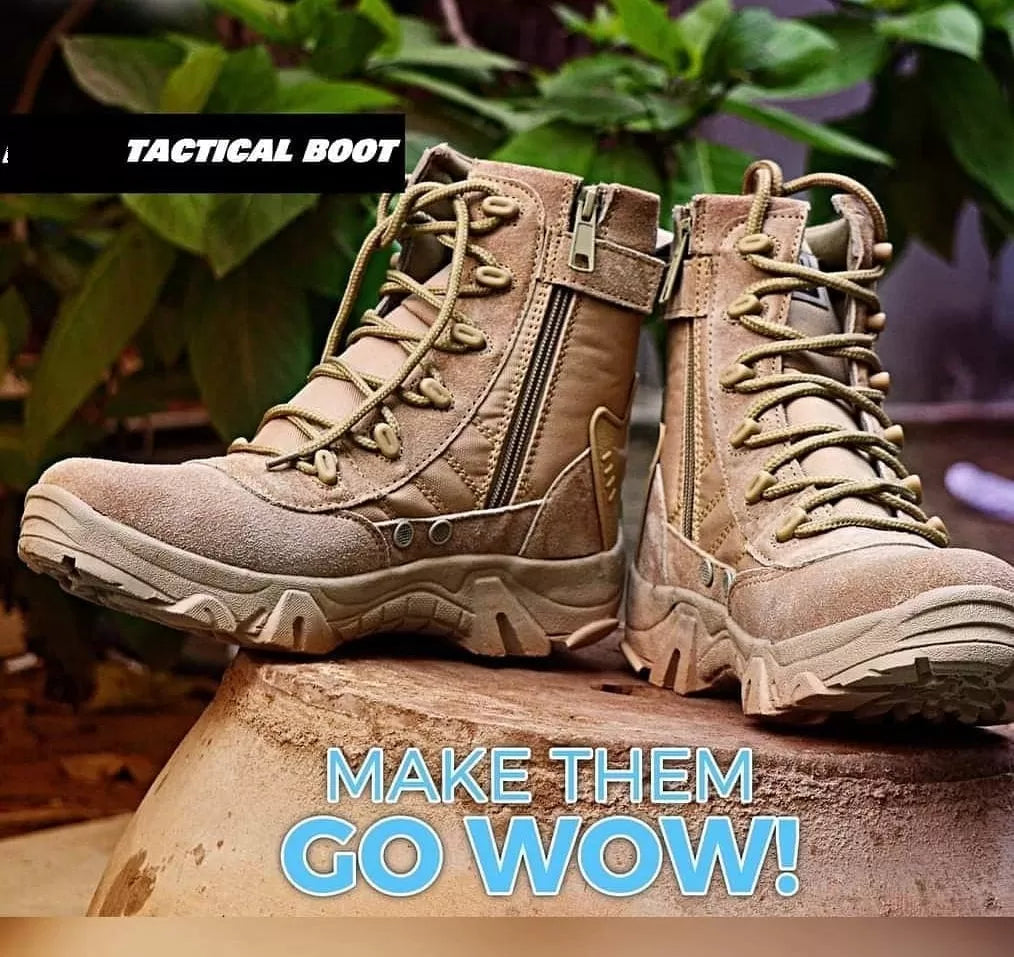 Delta Quality Hiking Duty Boots Side Zip For Men - Oshi.pk - Buy & Sell Online