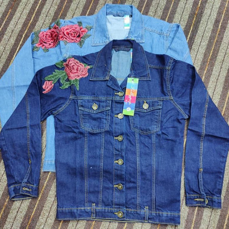 Denim Winter Warm Jacket for Women/Girls - Oshi.pk - Buy & Sell Online