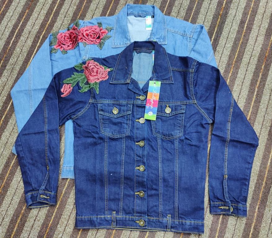 Denim Winter Warm Jacket for Women/Girls - Oshi.pk - Buy & Sell Online