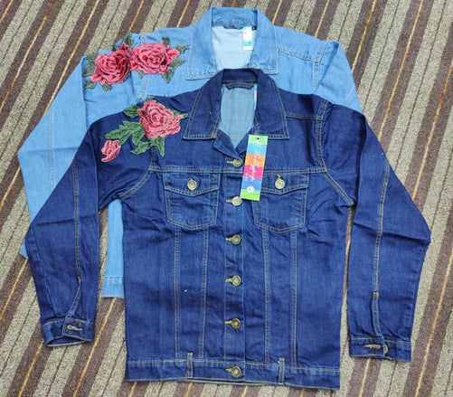 Denim Winter Warm Jacket for Women/Girls - Oshi.pk - Buy & Sell Online