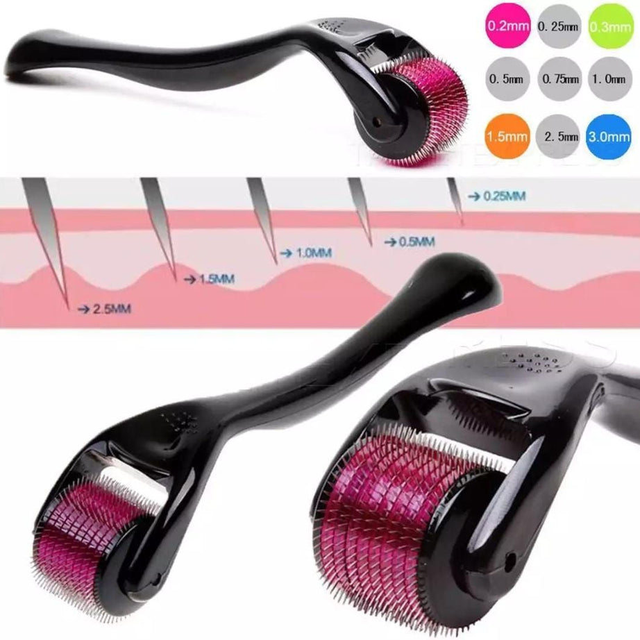 Derma roller - Skin Therapy 0.5 Derma Roller With 540 Micro Needle Roller for Men and Women Unisex - Oshi.pk - Buy & Sell Online