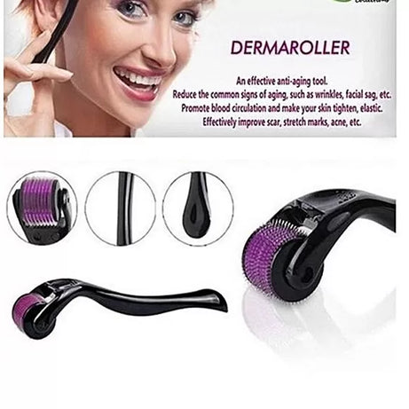 Derma Roller – Smoothen Skin & Reduce Fine Lines - Oshi.pk - Buy & Sell Online